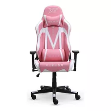 Cadeira Gamer Xt Racer Viking Rosa/branco 130-140cm