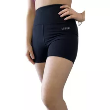 Shorts Feminino De Poliamida Básico Liben