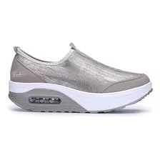 Zapatos Dama Tenis Plataformas Casual Mujer Running Sregtee 