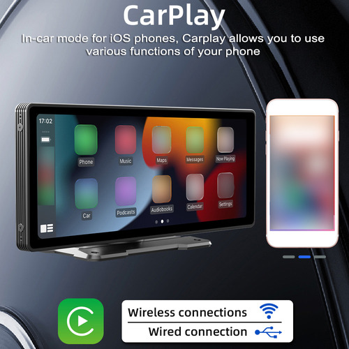 Reproductor De Coche Mp5 U-disk/tf Bt Calling Carplay Radio Foto 2