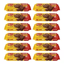 Display Com 12 Unidades - Cookies Chocolate Bauducco 60 G