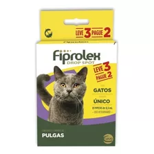 Pipeta Antiparasitário Para Pulga Ceva Fiprolex Drop Spot Para Gato