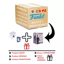 Funko Pop 5pz Mystery Box Caja Misteriosa (freddy Funko, Se)