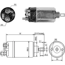 Automatico Arranque Vw Gol/fusca/passat Nafta 2 Tornillos