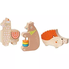 Manhattan Toy Musical Forest Trio Juego De Juguetes De Mader