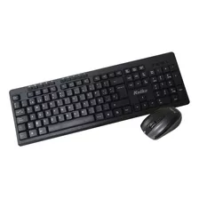 Kit Teclado + Mouse Kolke Inalambrico - Combo Pc Notebook