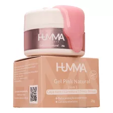 Gel Humma Led Uv Pink Natural Capa Base Curvatura Construção