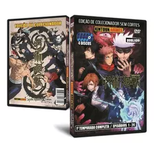 Anime Jujutsu Kaisen Série Completa Dublada Em Dvd