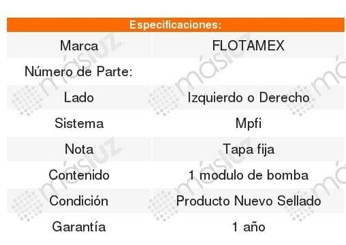 Modulo Bomba Gasolina Ford Focus Zts 2.0l 2000 2001 2002 Foto 2