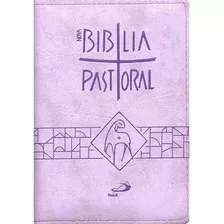 Nova Bíblia Pastoral - Média - Zíper Lilás, De Vv. Aa.. Paulus Editora, Capa Mole, Edição 1 Em Português, 2023 - Com Índice