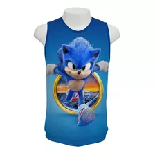 Camiseta Sonic - Ml06 - Regata
