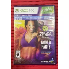 Zumba Fitness World Party Xbox 360 Mídia Física 