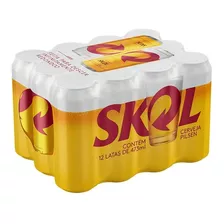 Cerveza Skol Latão X 12 Un