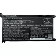 Battery Comp C/ Dell Inspiron 15-5568 7378 7560 7580 Wdx0r