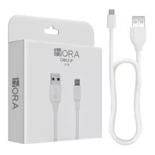 Cable Usb A Lightning 2.1a 1m Compatible iPhone 1hora Cab238