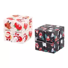 Fidget Toy Infinity Cube Cubo Infinito Antistress De Natal