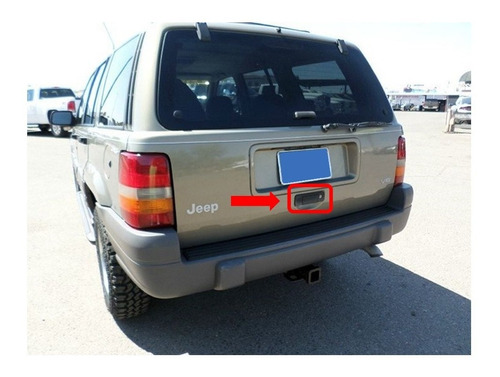 93-98 Jeep Grand Cherokee Manija Exterior 5ta Puerta Cajuela Foto 4