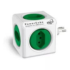 Multiplicador Tomadas Powercube 5 Tomadas, ELG, Pwc, Bivolt