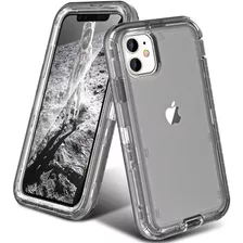 Funda Protector Uso Rudo 360 Compatible Para Serie iPhone