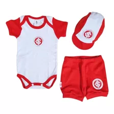 Kit Conjunto Internacional Body Shorts E Boné Oficial