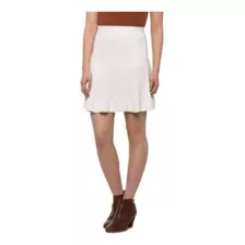 Free People Falda Acanalada (para Mujeres) - Crema (m), Cre.