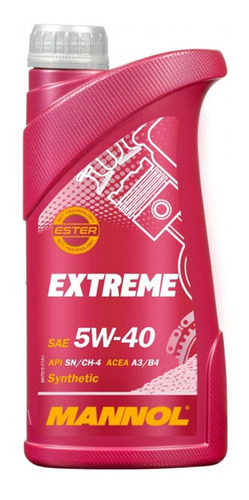 Aceite Para Motor Mannol Sintético Extreme 5w-40 X 1l