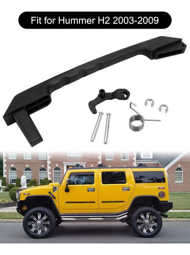 Qnheay Tailgate Tailgate Many Fit Para Hummer H2 2003-2009, Foto 2