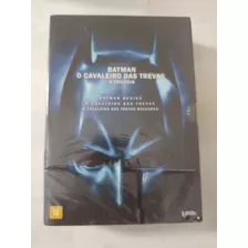 Box Dvd Trilogia Batman O Cavaleiro Das Trevas - C. Nolan