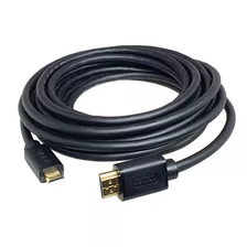 Cabo Mini Hdmi/hdmi 5 Mts P/ Cãmeras, Filmadoras, Notebook