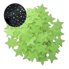 Estrellas Adhesivas Fluorescente Bolsa 100 Pzas