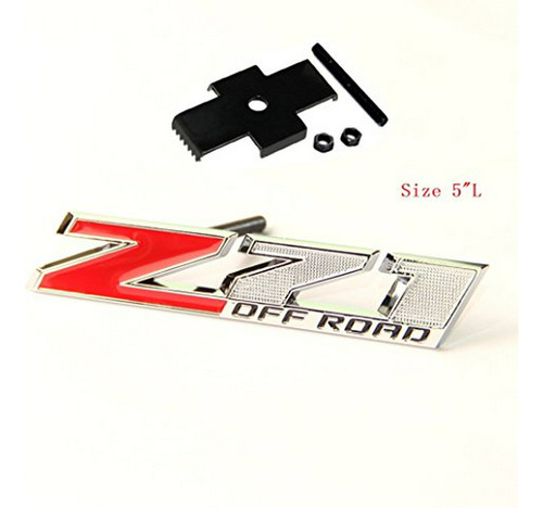 Emblema Z71 Off Road 3d Para Gmc Chevy Silverado 1500 Foto 3