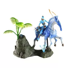 Figura Avatar World Pandora Tsu'tey & Direhorse Fun