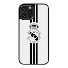 Funda Para Celular Real Madrid Futbol Gris Negro Liga