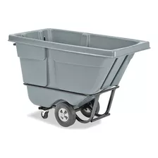 Carrito Estándar Tipo Tolva - Capacidad 386kg, Gris