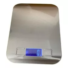 Balanza Digital De Cocina 10kg Electrónica Acero Inoxidable 
