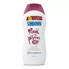 Protetor Solar Sundown Fps70 200ml | Johnsons