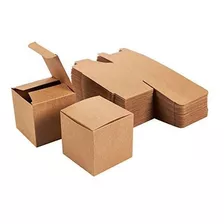 Cajas De Regalo De Papel Kraft De Alta Calidad, Paquete De 5