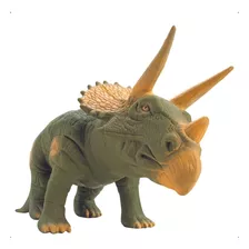  Dinossauro Triceratops Brinquedo Grande 36 Cm Vinil Macio