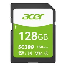 Tarjeta De Memoria Sdxc Acer Sc300 128gb