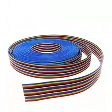 Flat Colorido 26 Vias 26awg - Lance 5mts