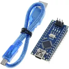 Arduino Nano V3 Atmega328 5v + Cable Usb Compatible