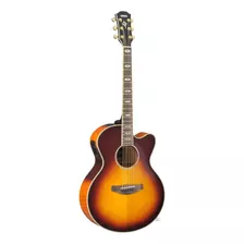 Guitarra Electroacustica Yamaha Cpx1000 Acero Bs Color Sunburst