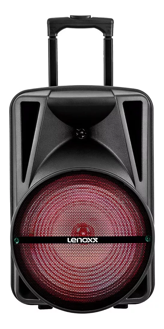 Alto-falante Lenoxx Ca340 Portátil Com Bluetooth Preto 110v/220v 