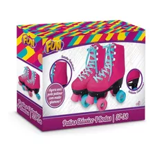 Patins Clássico 4 Rodas Tamanho 37 E 38 - Fun Divirta-se