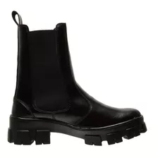 Bota Feminina Macia Tratorada Coturno Cano Curto Oferta