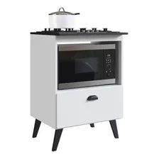 Balcão C/ Porta Basculante Para Forno E Cooktop 4 Bocas Up