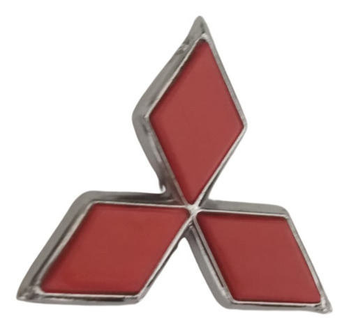 Emblema Logo Mitsubishi Rojo Mini  Foto 2