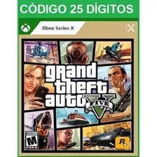 Grand Theft Auto V Gta 5 Xbox Series X|s Codigo 25 Digitos 