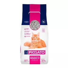 Areia Para Gatos Progato Tradicional Branca Gatos 3,6kg 