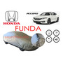 Funda Cubierta Lona Afelpada Cubre Honda Accord 2011-12.